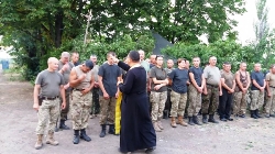 Українських бійців в зоні АТО відвідали священики Тернопільсько-Зборівської єпархії УГКЦ